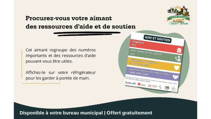 L'aimant des ressources, un outil pratique à mettre sur votre frigo