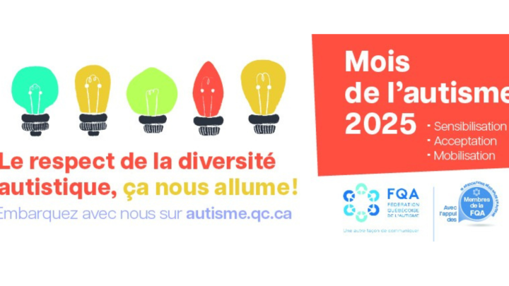 AVRIL, MOIS DE LA SENSIBILISATION À L'AUTISME