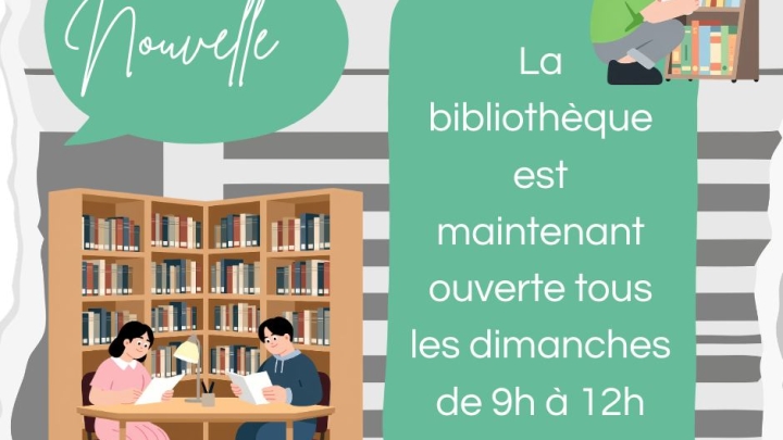 Bibliothèque municipale | Horaire