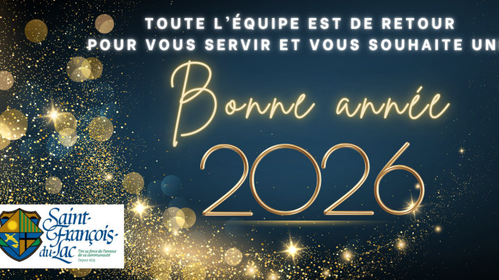 De retour avec l'horaire habituel