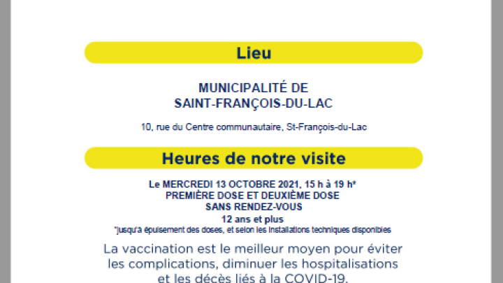 OPÉRATION VACCINATION COVID-19