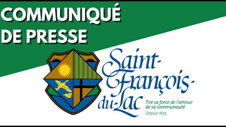 Communiqué de presse | Saint-François-du-Lac inaugure sa nouvelle scène de spectacles extérieure et dévoile le logo de la première édition de 