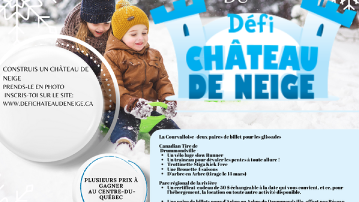 DÉFI CHÂTEAU DE NEIGE