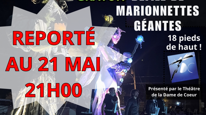 Défilé de marionnettes géantes | 14 mai 20h45