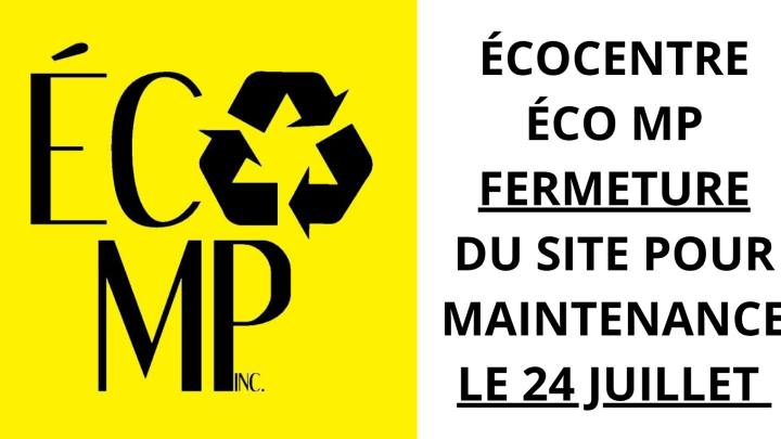 ÉCO MP: fermeture du site pour maintenance le 24 juillet 2025.