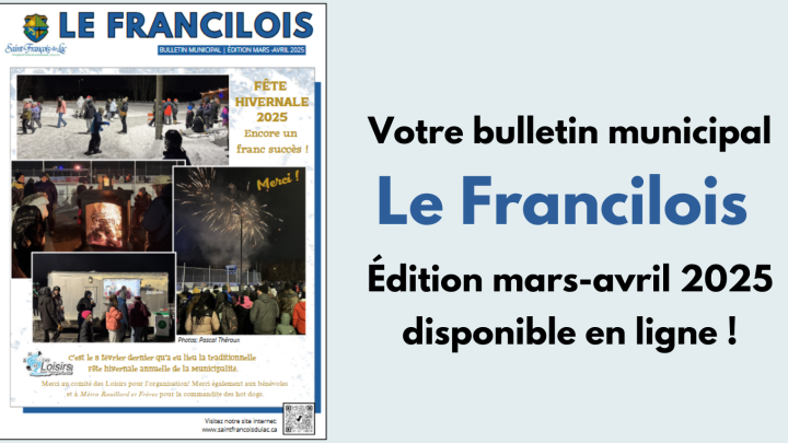 Le Francilois, édition mars-avril 2025