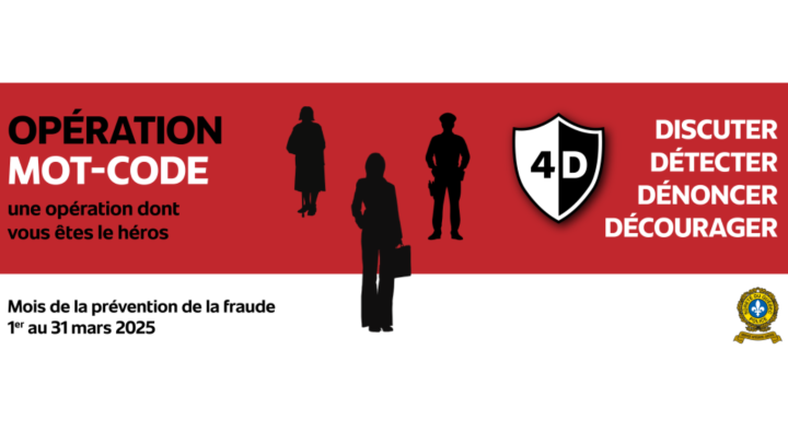 Mois de mars: mois de la prévention de la fraude