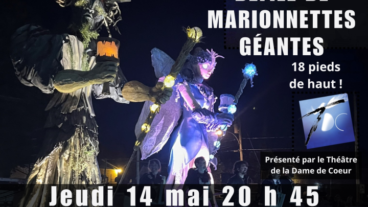 Défilé de marionnettes géantes | 14 mai 20h45