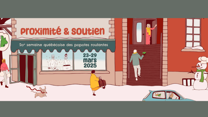 23 au 29 mars 2025 - Semaine québécoise des popotes roulantes.