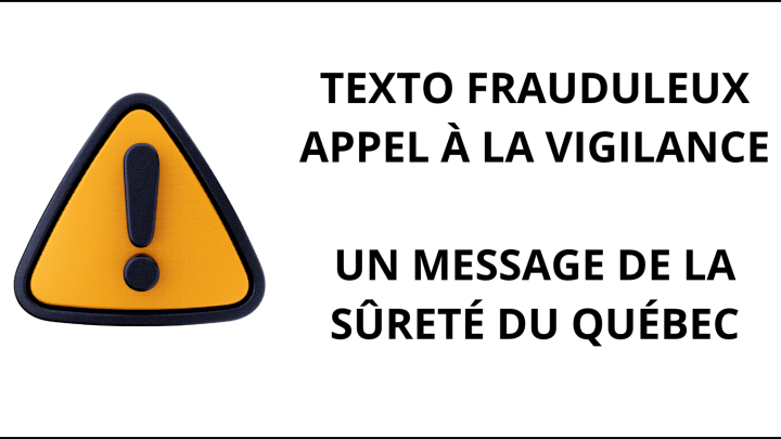 SQ | Mise en garde fraude: paiement d'amendes par texto