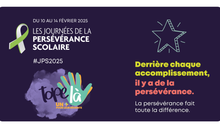 Les journées de la persévérance scolaire - 10 au 14 février 2025