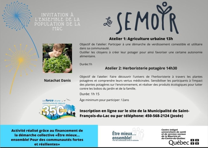 LE SEMOIR ! INVITATION POUR TOUS!