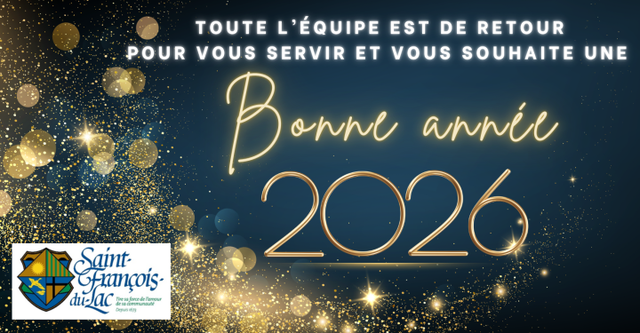 De retour avec l'horaire habituel