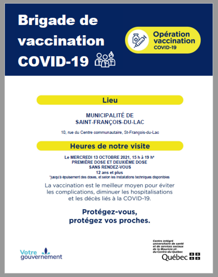 OPÉRATION VACCINATION COVID-19