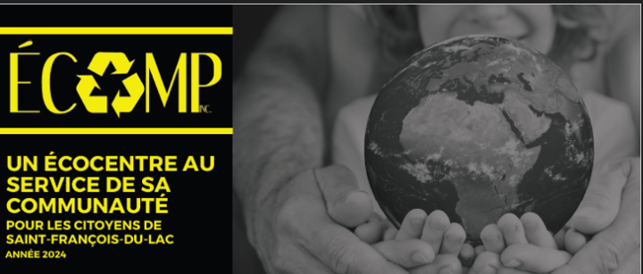 ÉCO MP INC. NOUVEAUTÉ POUR LES CITOYENS ET CITOYENNES DE SAINT-FRANÇOIS-DU-LAC!
