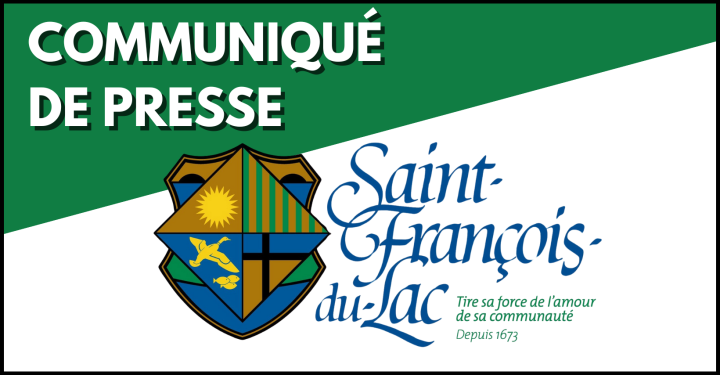 Communiqué de presse | Saint-François-du-Lac inaugure sa nouvelle scène de spectacles extérieure et dévoile le logo de la première édition de 