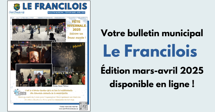 Le Francilois, édition mars-avril 2025