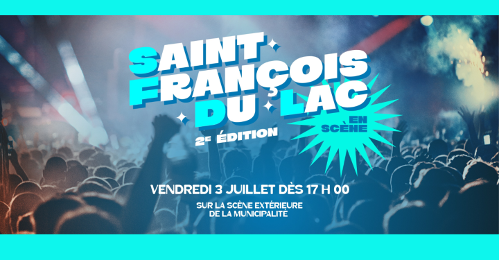 SFDL EN SCÈNE 2E ÉDITION | VENDREDI 3 JUILLET 2026 ! Billets en pré-vente jusqu'au 15 mai