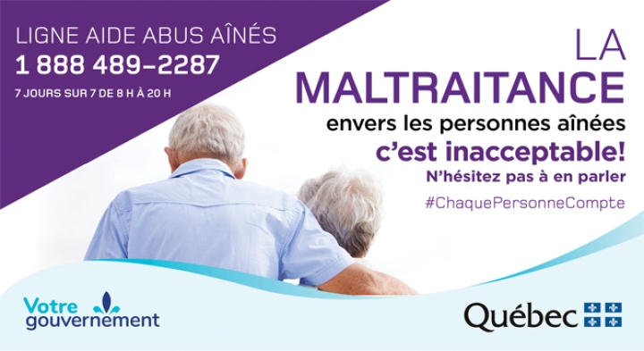 JOURNÉE MONDIALE DE LUTTE CONTRE LA MALTRAITANCE BENVERS LES PERSONNES AÎNÉES