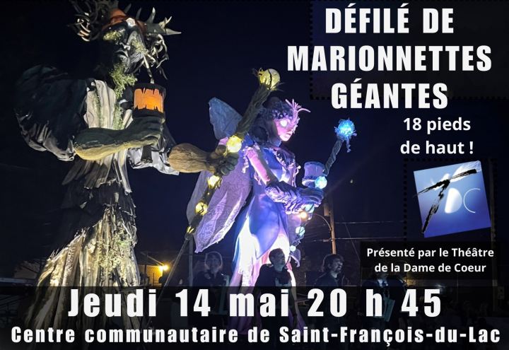 Défilé de marionnettes géantes | 14 mai 20h45