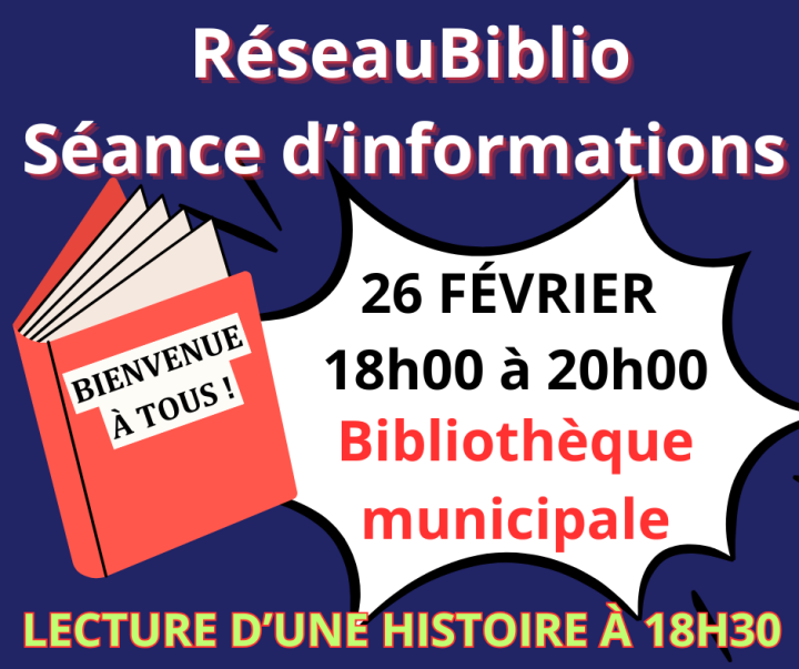LANCEMENT DU SERVICE RÉSEAU BIBLIO