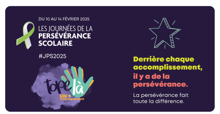 Les journées de la persévérance scolaire - 10 au 14 février 2025