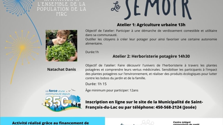 LE SEMOIR ! INVITATION POUR TOUS!
