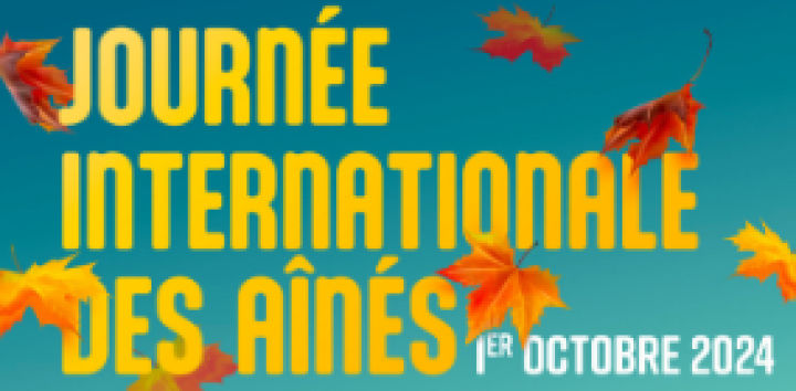 Journée internationale des aînés - 1er octobre
