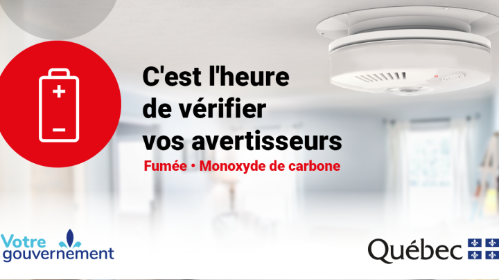 vérifier vos avertisseurs de fumée