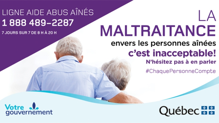JOURNÉE MONDIALE DE LUTTE CONTRE LA MALTRAITANCE BENVERS LES PERSONNES AÎNÉES