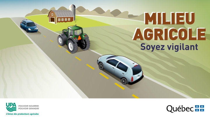 Invitation à la sensibilisation à la sécurité routière en milieu agricole
