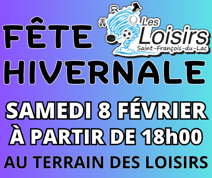 Fête hivernale - 8 février 2025 dès 18h00