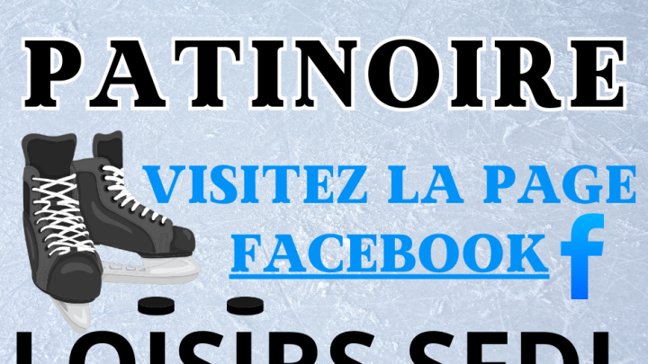 Horaire de la patinoire