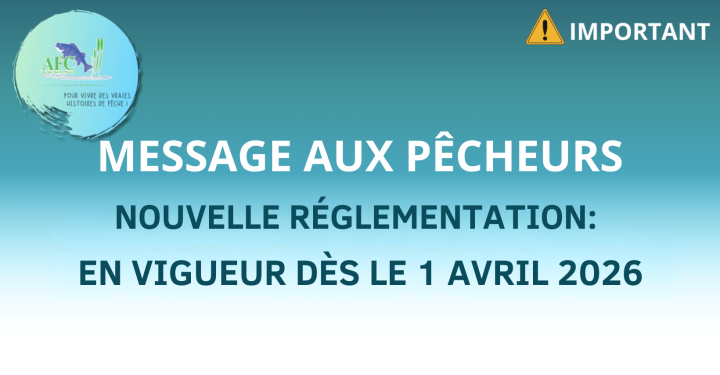 Pêche sportive au Québec | Nouvelle règlementation dès le 1er avril 2026.