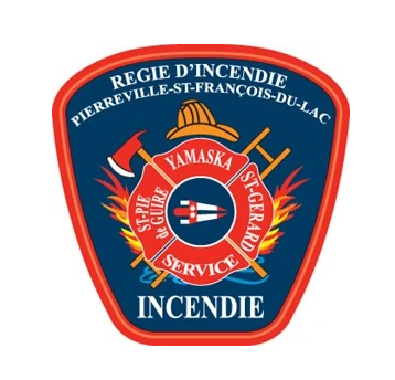 Pompiers -Régie d'incendie Pierreville-Saint-François-du-Lac - logo